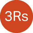 Icon showing the 3Rs 