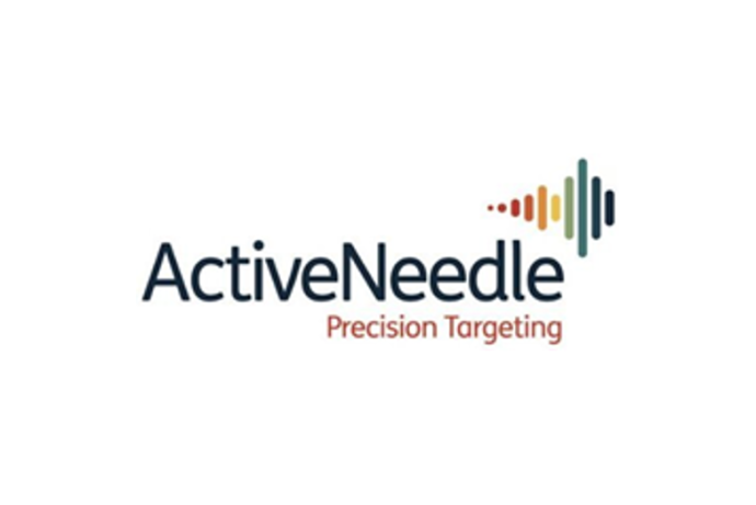 Active needle precision targeting logo