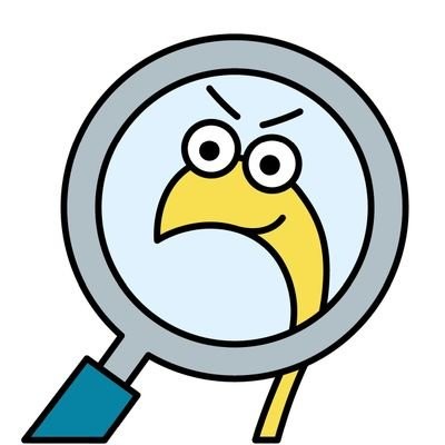 The worm hunters logo, consisting of a cartoon yellow worm being looked at under a magnifying glass