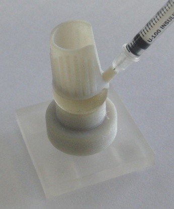 The 3D printed model eye helped to carry out prototype testing at an early stage