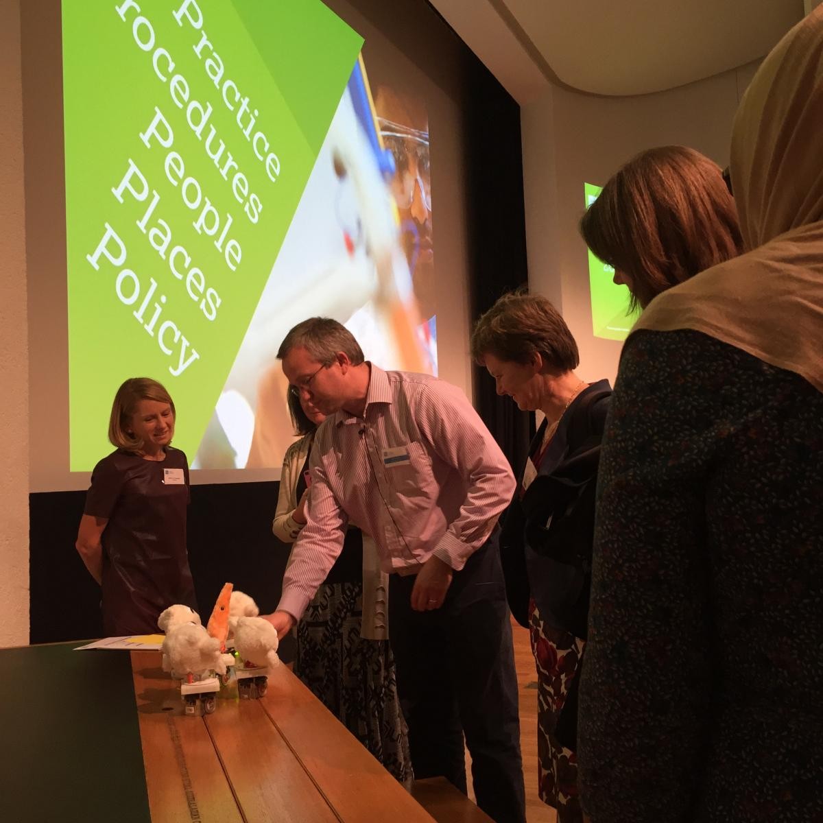 Jon Timmis, University of York, using robots to demonstrate infectious disease