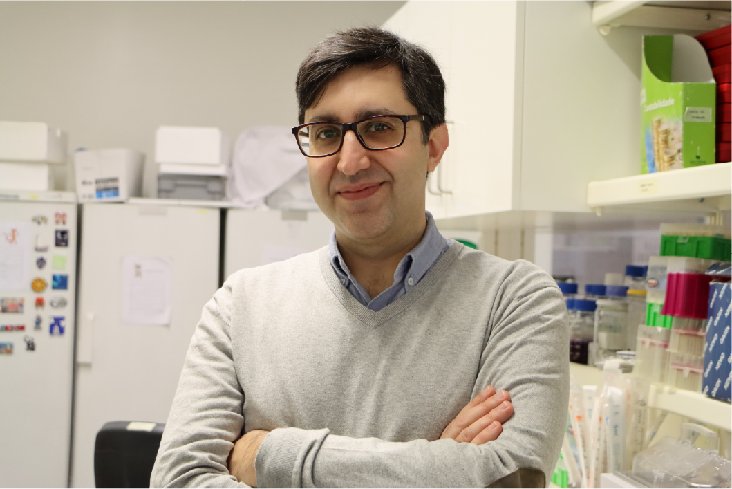 Portrait of 3Rs Prize winner Dr Daniel Ferreira