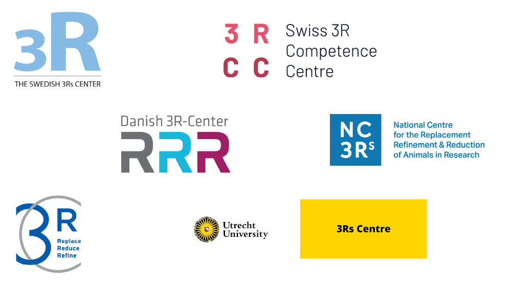 Logos for the European centres involved in the collaboration